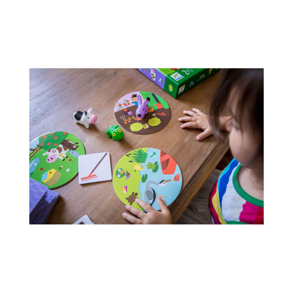 Djeco Little Association Toddler Game Interactive Play 2.5y+