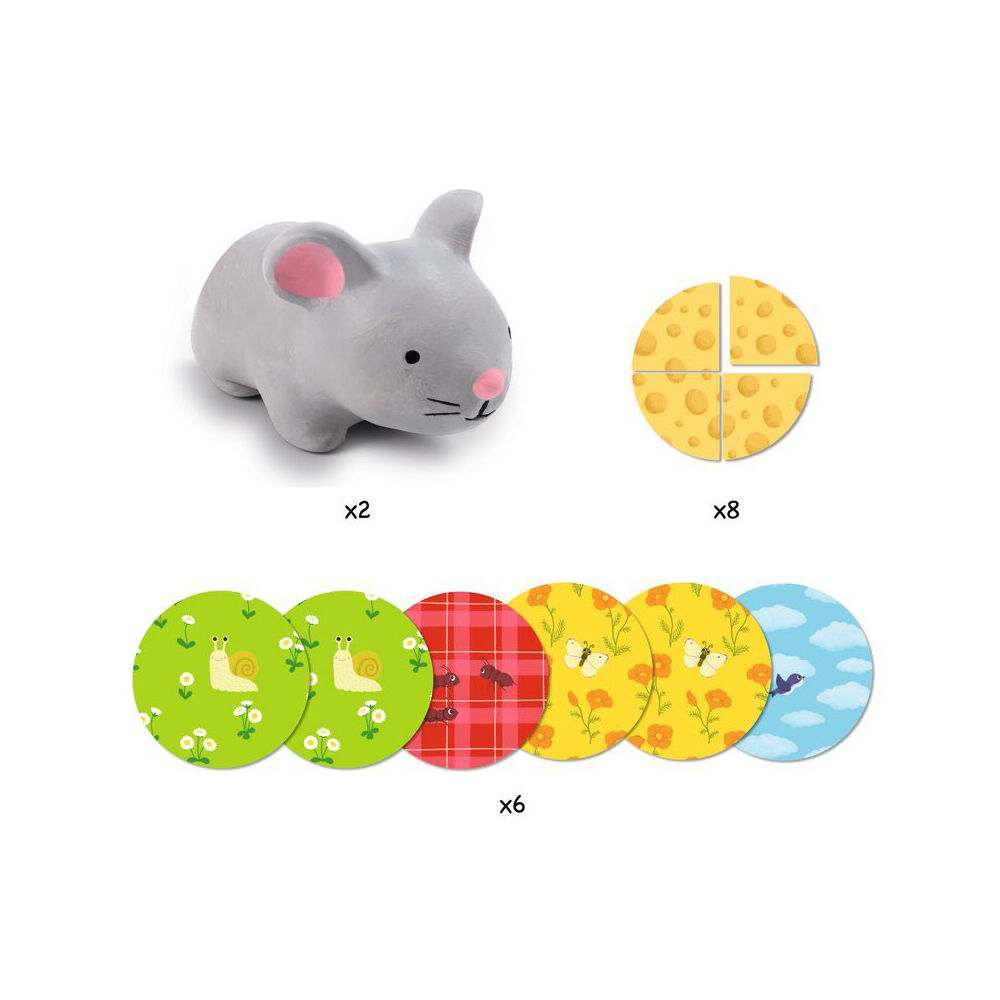 Djeco Little Lucky Cardboard Chance & Memory Game 2.5y+