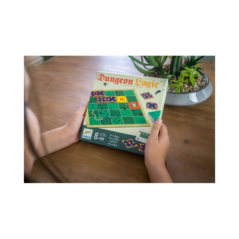 Djeco Dungeon Sologic Kids/Children Card/Board Puzzle Game 8y+