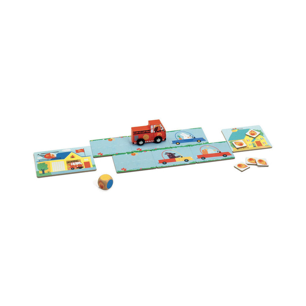 Djeco PinPon! Fire Cooperation Kids/Children Interactive Game 3y+