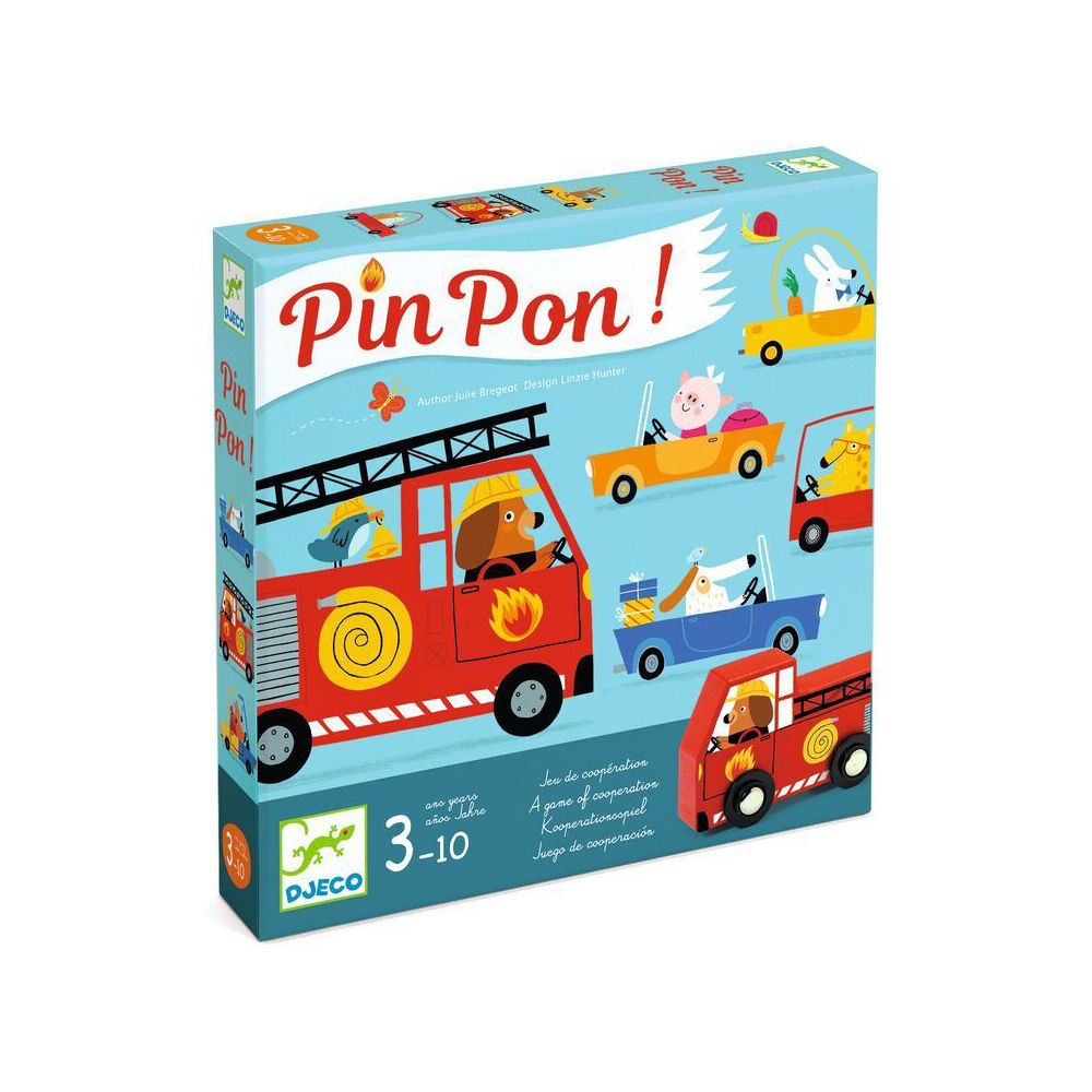 Djeco PinPon! Fire Cooperation Kids/Children Interactive Game 3y+