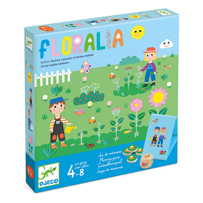 2PK Djeco Floralia Weather Kids/Children Interactive Game 4y+