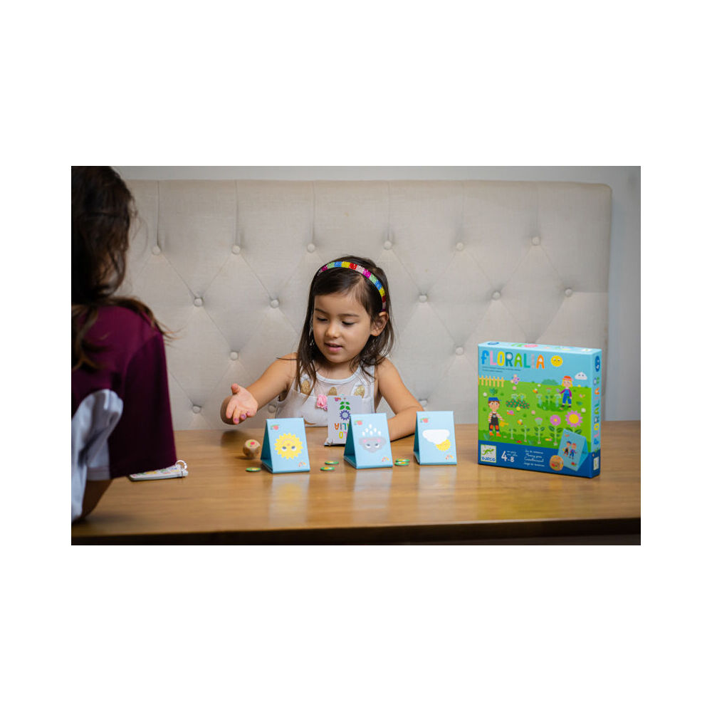 2PK Djeco Floralia Weather Kids/Children Interactive Game 4y+