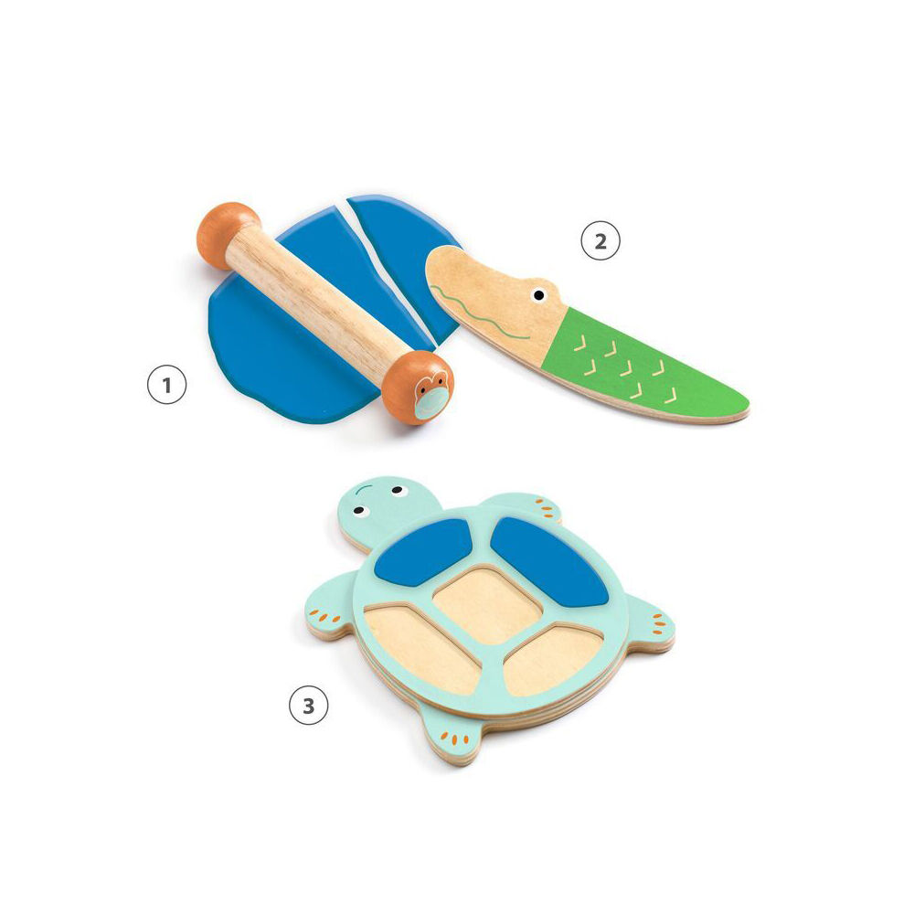 Djeco Myplastijungle Modelling Dough Kids Craft Play Toy 18m+