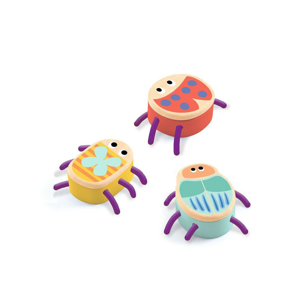 2PK Djeco Myplastibugs Modelling Dough Kids Craft Play Toy 18m+