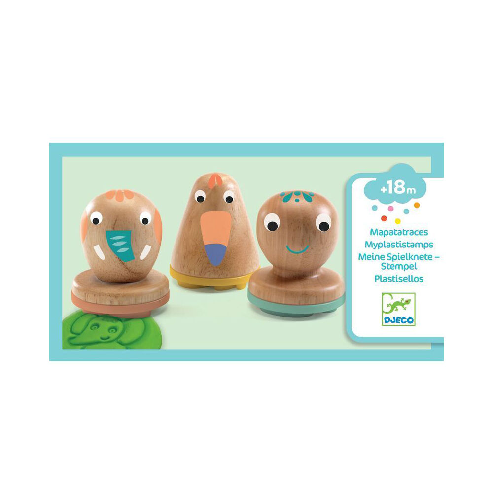 Djeco Myplastistamps Kids/Children Craft Play Toy 18m+