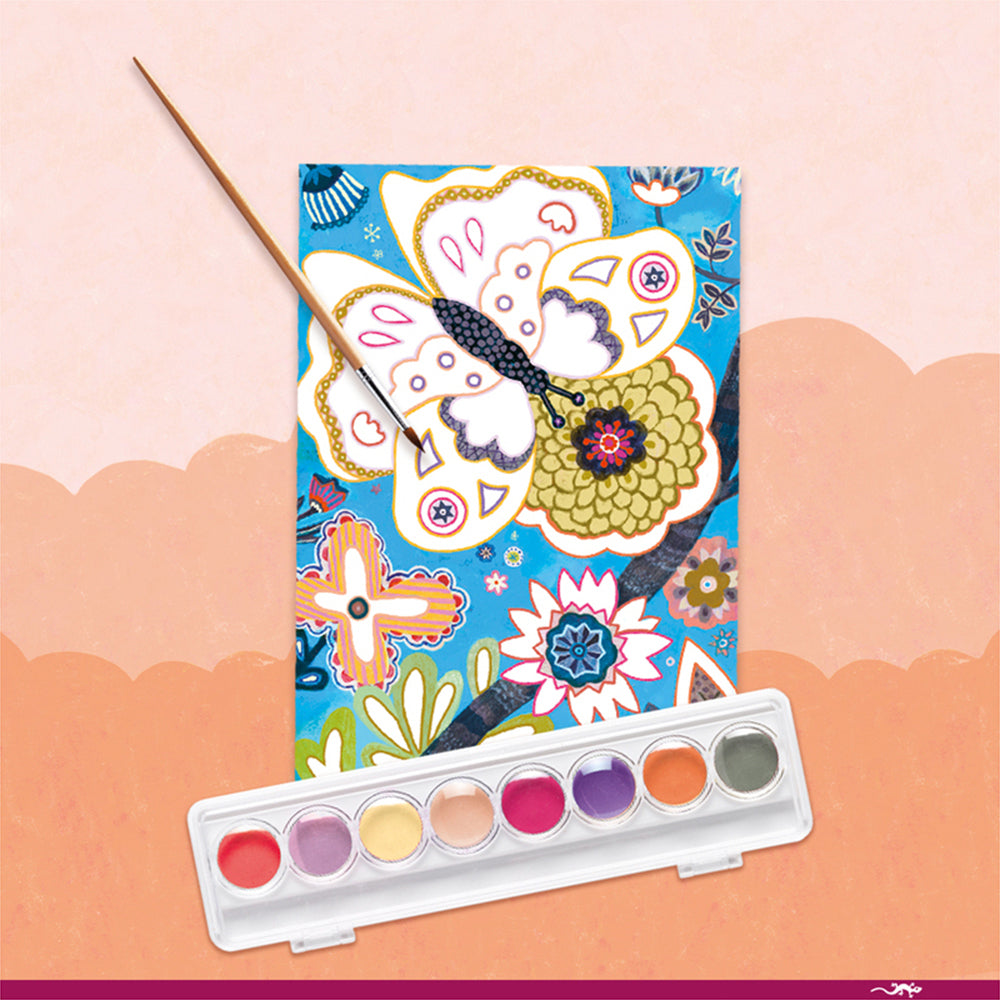 Djeco The Flower Garden Multi Kids/Children Craft Box Set 6y+