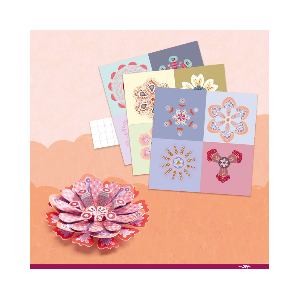 Djeco The Flower Garden Multi Kids/Children Craft Box Set 6y+