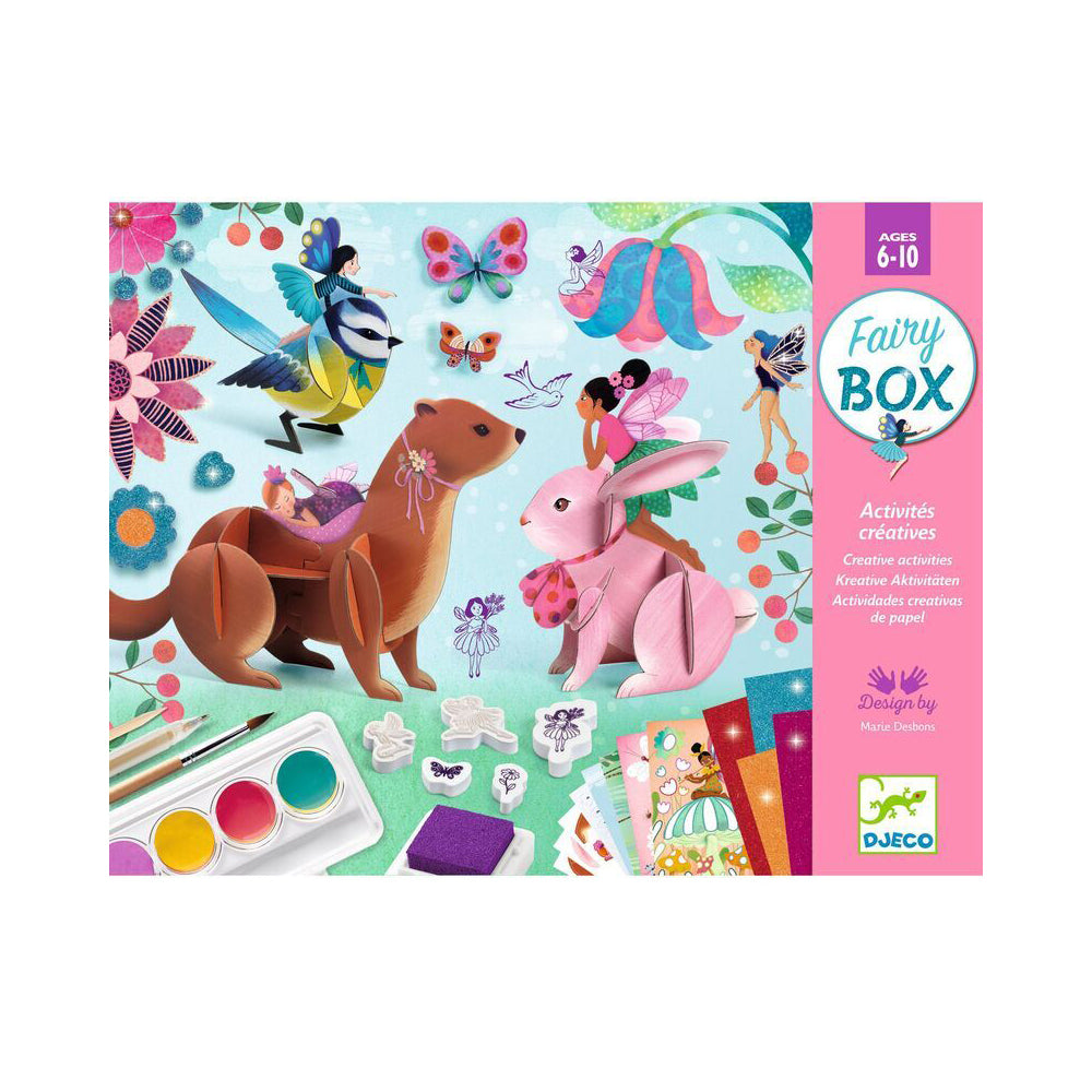 Djeco Fairy Multi Kids/Children Creative Craft Set 6y+