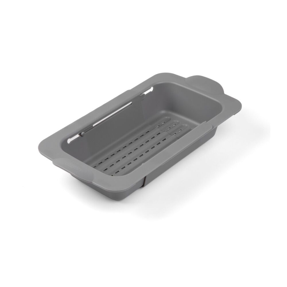 Progressive Expandable Sink Colander Non-Slip Handles Food-Safe Kitchen Tool