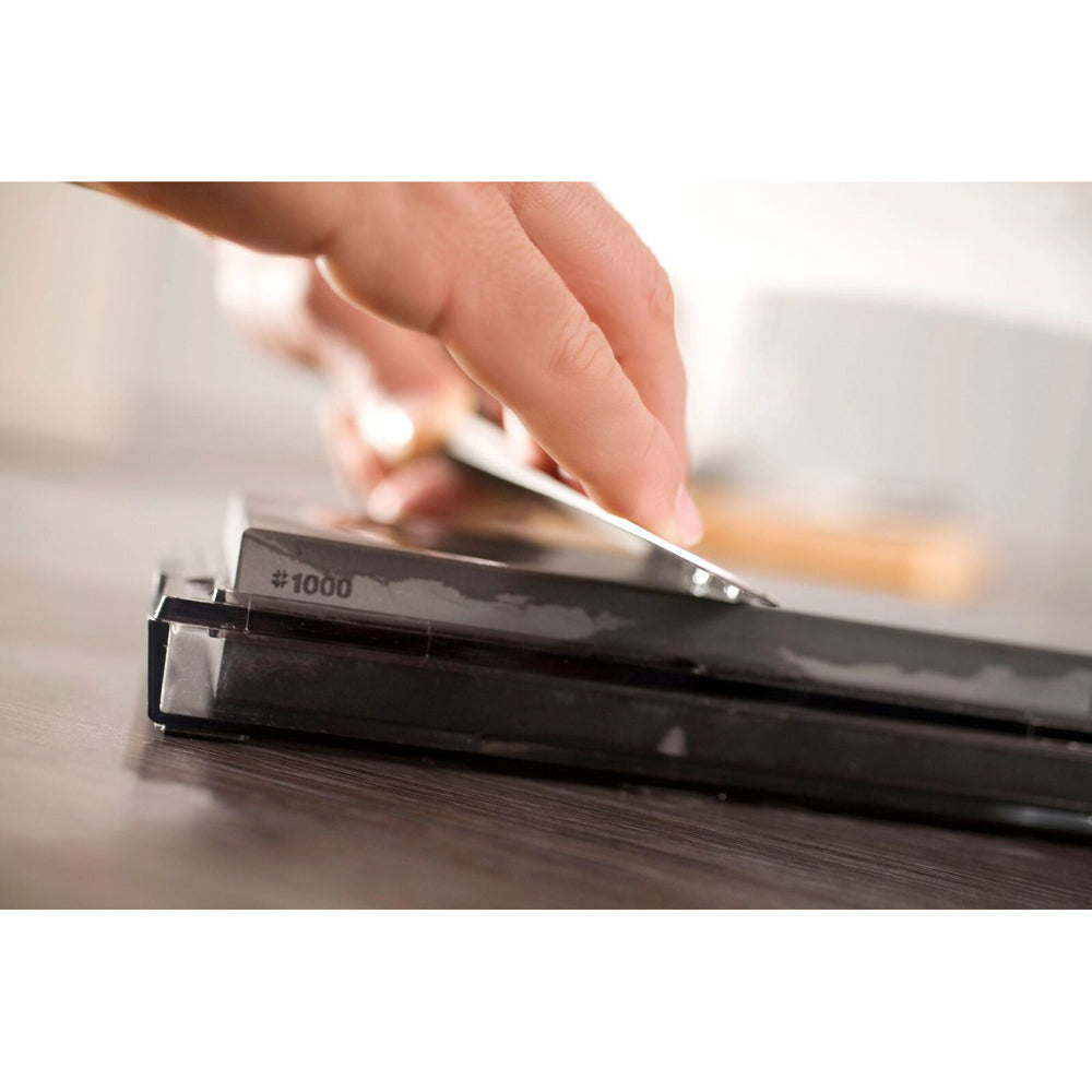 Zwilling Twin Sharpening Stone Pro Kitchen Knife Sharpener - Black