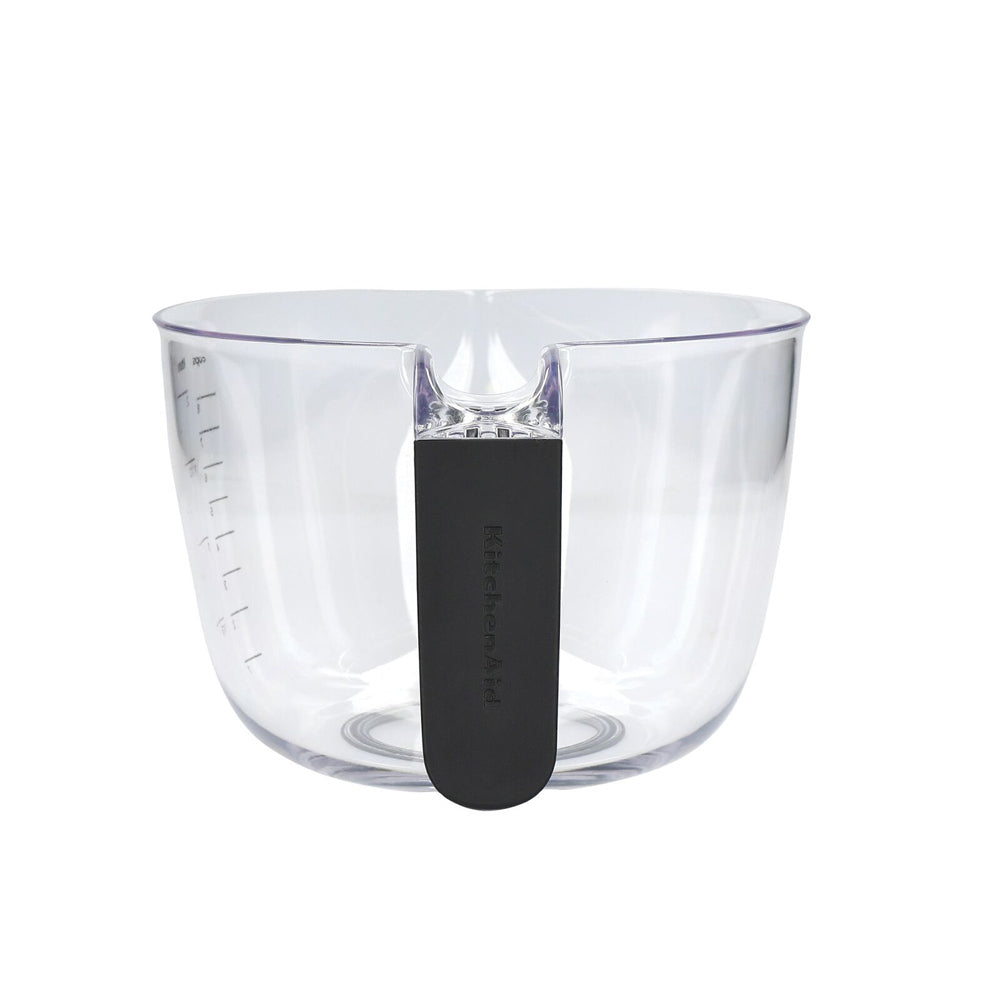 2PK KitchenAid Plastic Batter Bowl/Measuring Jug 2L - Clear