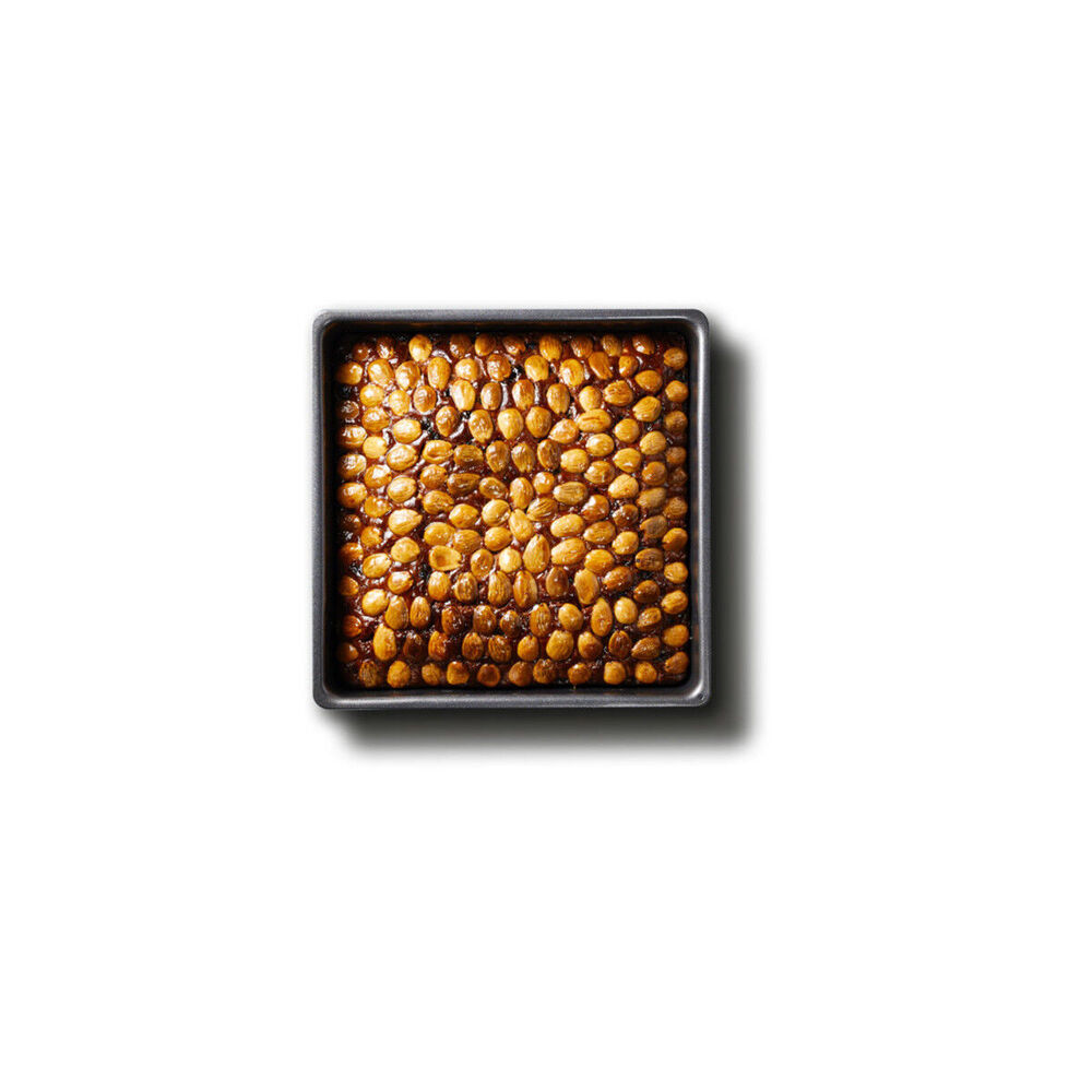 Mastercraft 30cm Heavy Loose Base Non-Stick Square Deep Cake Pan - Black