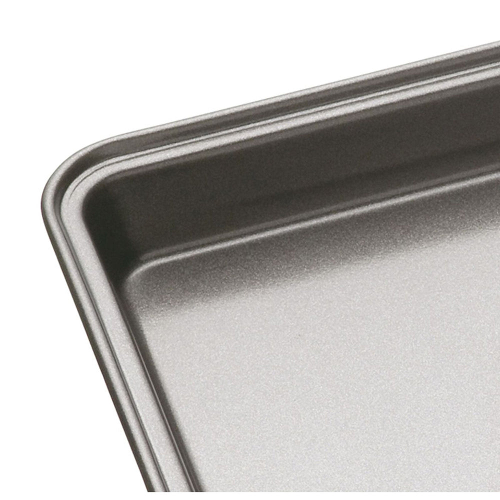 2x Mastercraft 34x20cm Heavy Base Non-Stick Brownie Pan - Black