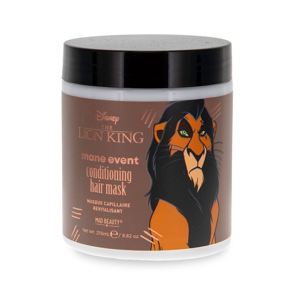 6PK Disney Lion King Scar Deep Conditioning Hair Mask 250ml Mango & Papaya