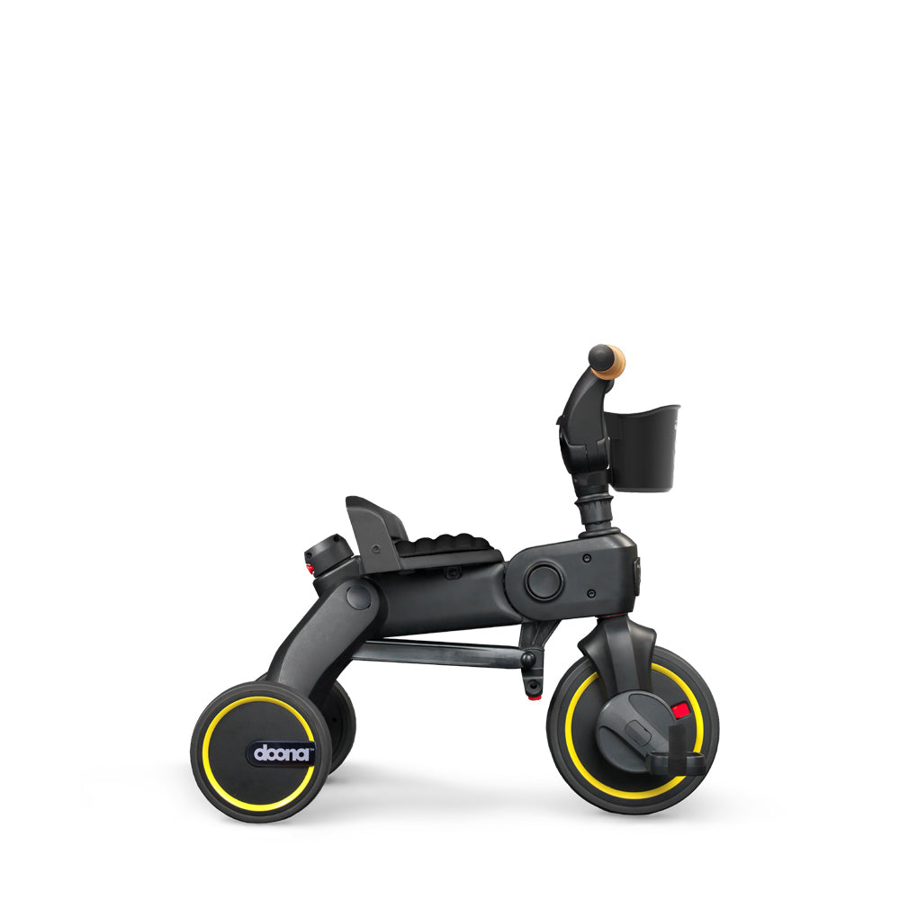 Doona Liki Adjustable Foldable Toddler Trike S5 - Nitro Black
