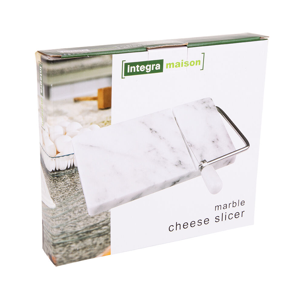Integra Marble Cheese Slicer Cutting Board 13x20cm - Grey