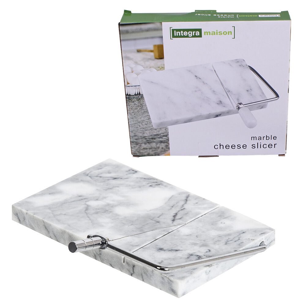 Integra Marble Cheese Slicer Cutting Board 13x20cm - Grey