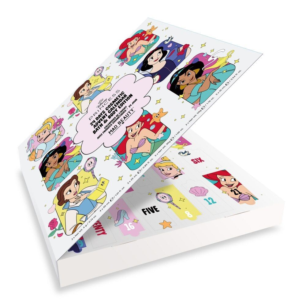 Disney Express Yourself 24 Day Bath and Body Advent Calendar Princess