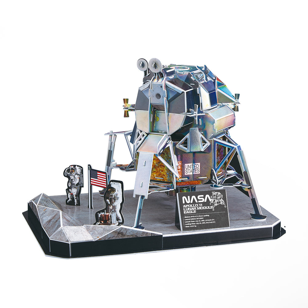 93pc CubicFun Apollo 11 Lunar Module Eagle 3D Puzzle Toy 8y+
