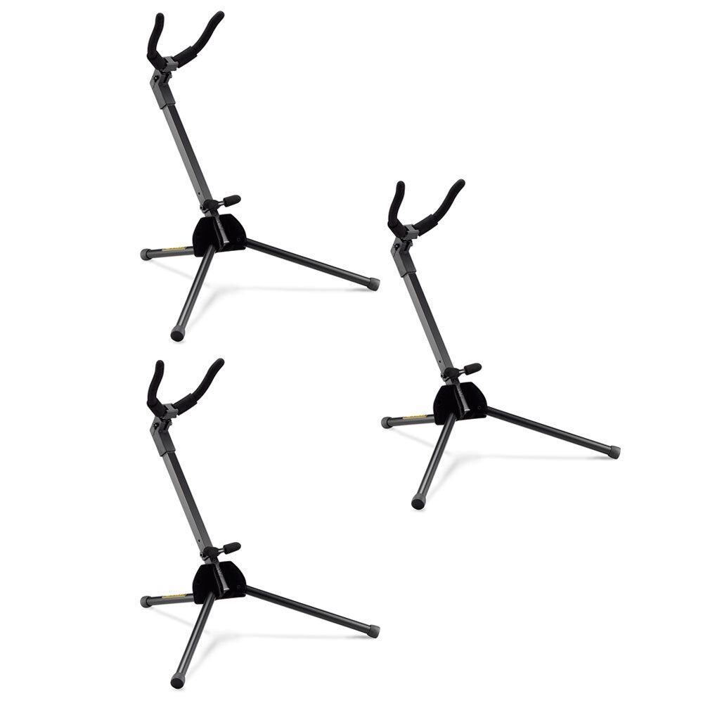 3PK Hercules TravLite Alto SAX Stand w/ Bag MC12