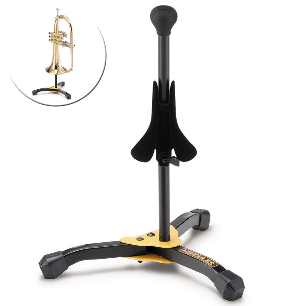 Hercules Flugelhorn/Soprano Saxophone Stand w/ Bag