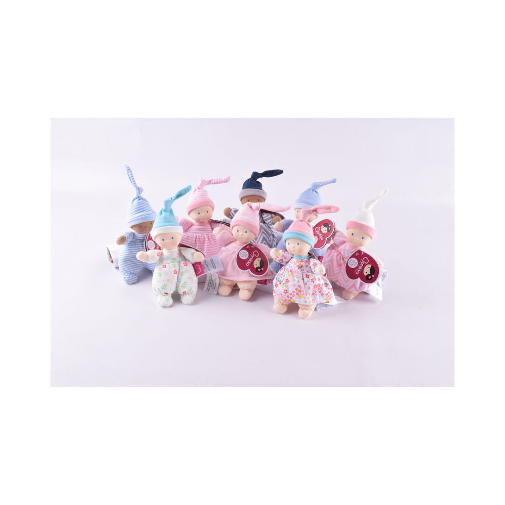 8pc Bonikka Rubber Mini Baby Dolls 14cm Kids/Toddler Toy 0m+