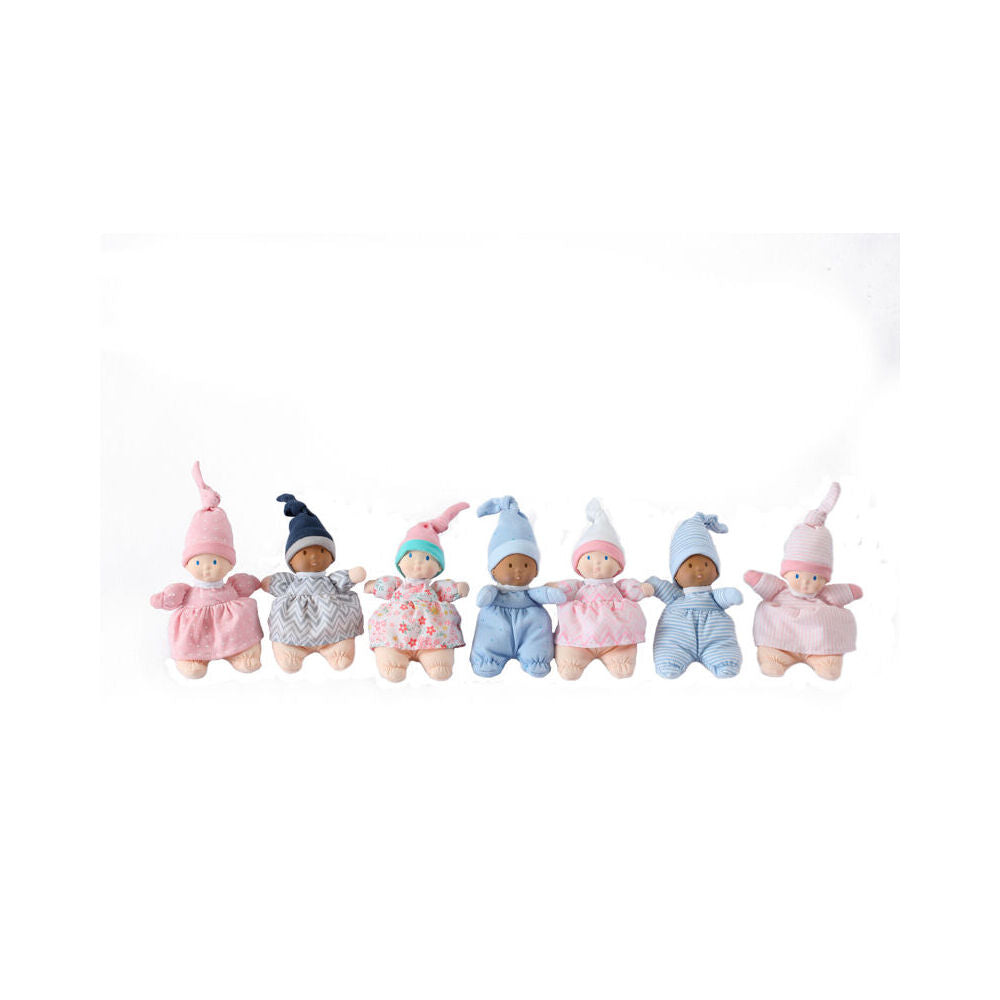 8pc Bonikka Rubber Mini Baby Dolls 14cm Kids/Toddler Toy 0m+