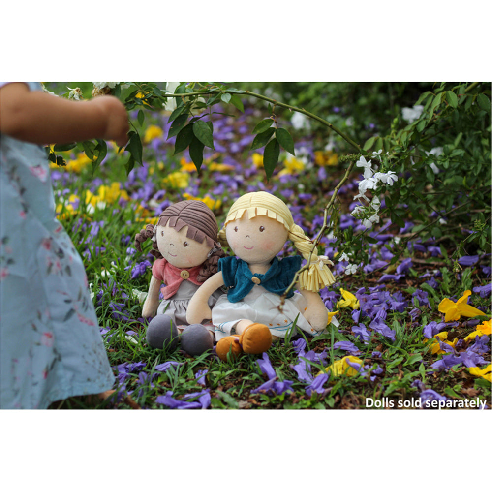 Bonikka Organic Lily Doll 32cm Soft Toy w/ Blonde Hair 0m+