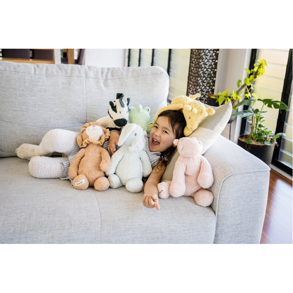 Tikiri Zibby The Zebra Organic Plush 33cm Soft Toy 0m+