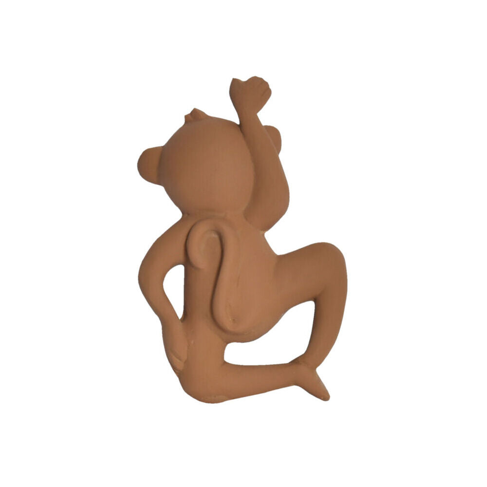 Tikiri Rubber Monkey Flat Teether-Boxed 96031 Kids/Infant Chew Toy 0m+