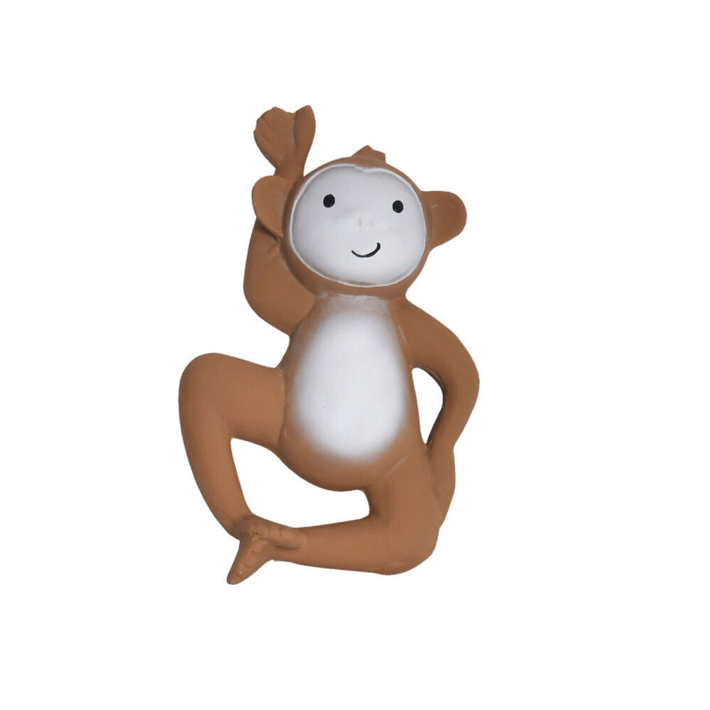 2PK Tikiri Rubber Monkey Flat Teether-Boxed 96031 Kids/Infant Chew Toy 0m+