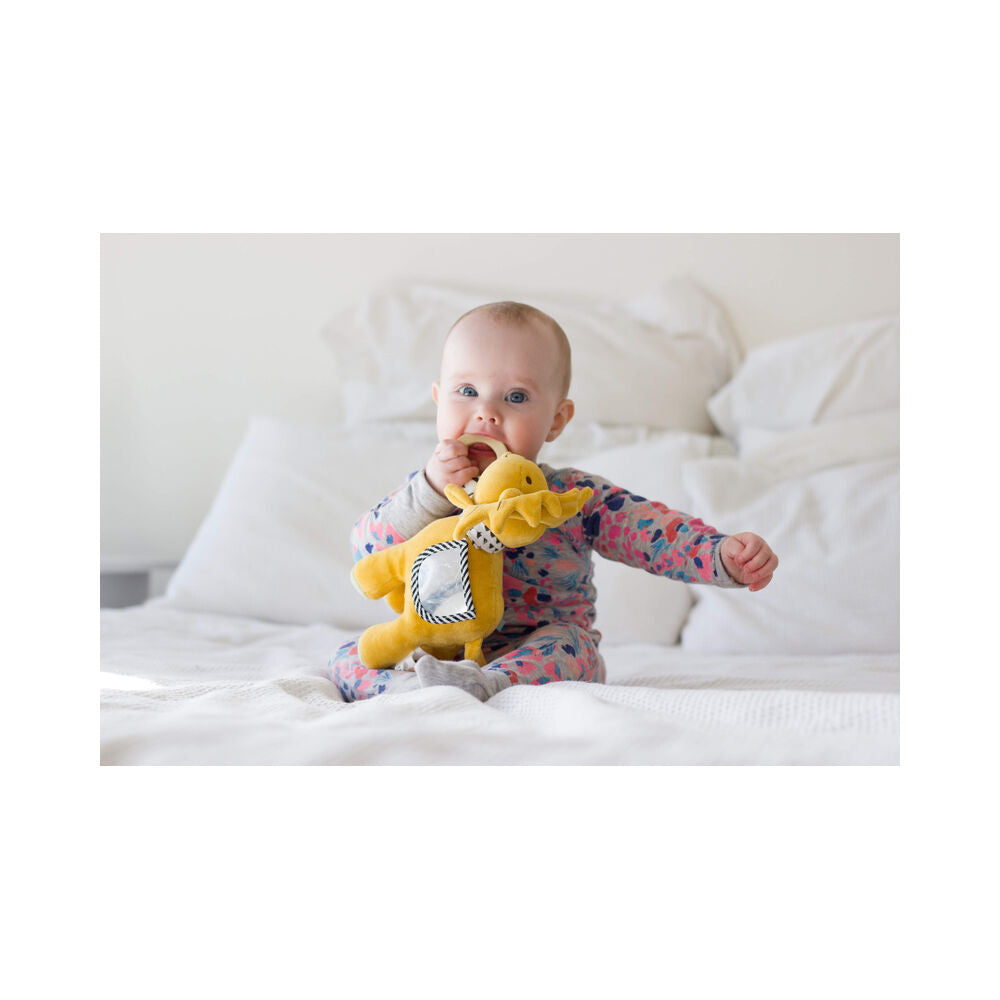 Tikiri Cotton Lion Activity Toy 97002 Kids/Baby Chew Plush 0m+