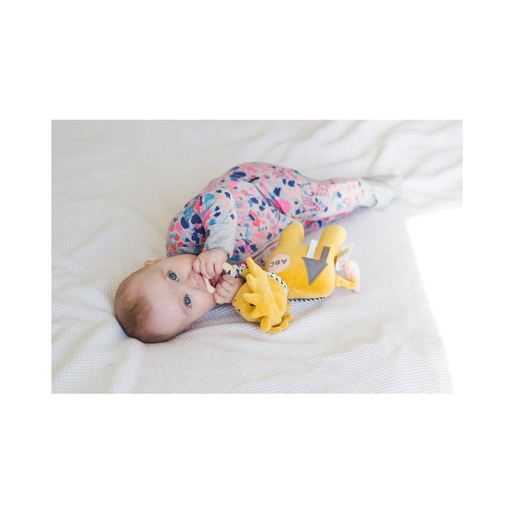 Tikiri Cotton Lion Activity Toy 97002 Kids/Baby Chew Plush 0m+