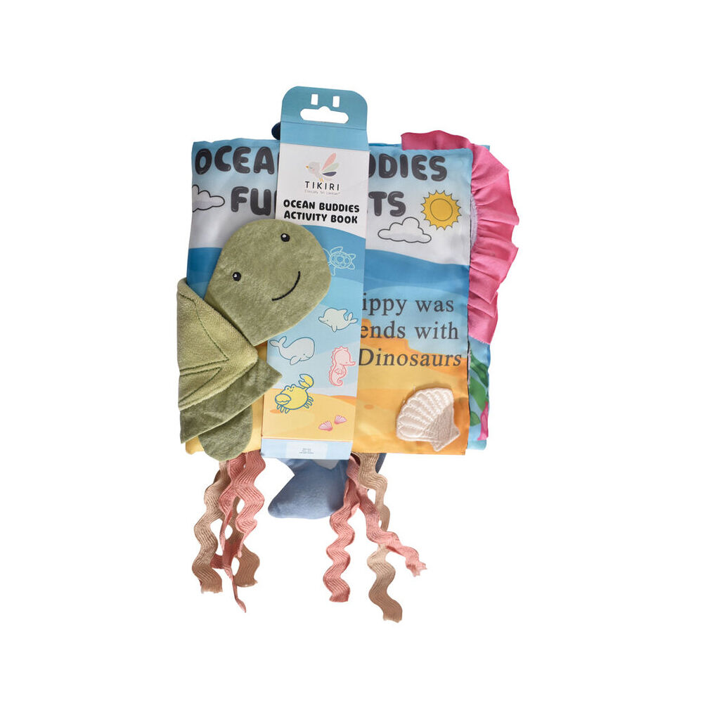 Tikiri Ocean Buddies Facts Activity Book 94103 6m+