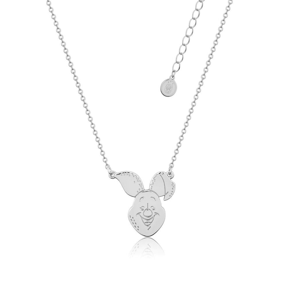 Couture Kingdom Disney Winnie The Pooh Piglet Necklace 52cm - Silver