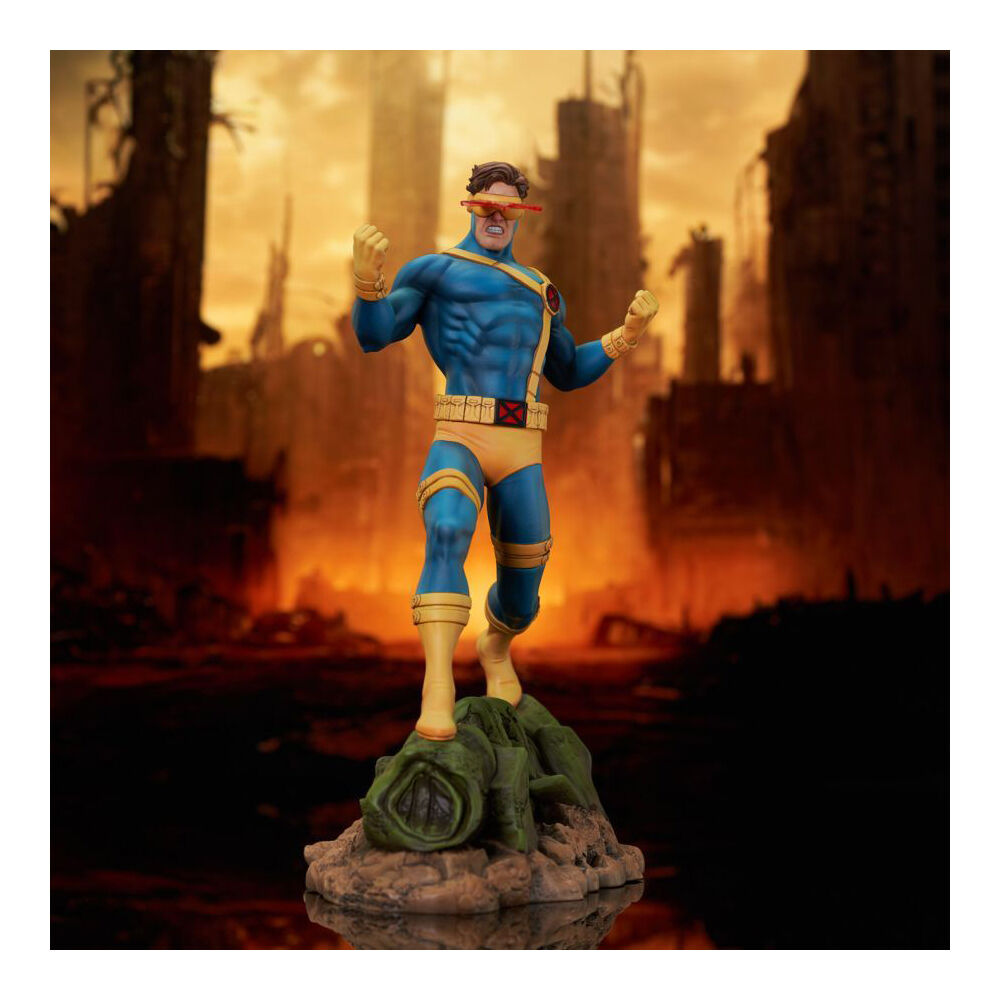 X-Men Cyclops PVC Gallery Statue Action Figure 10in