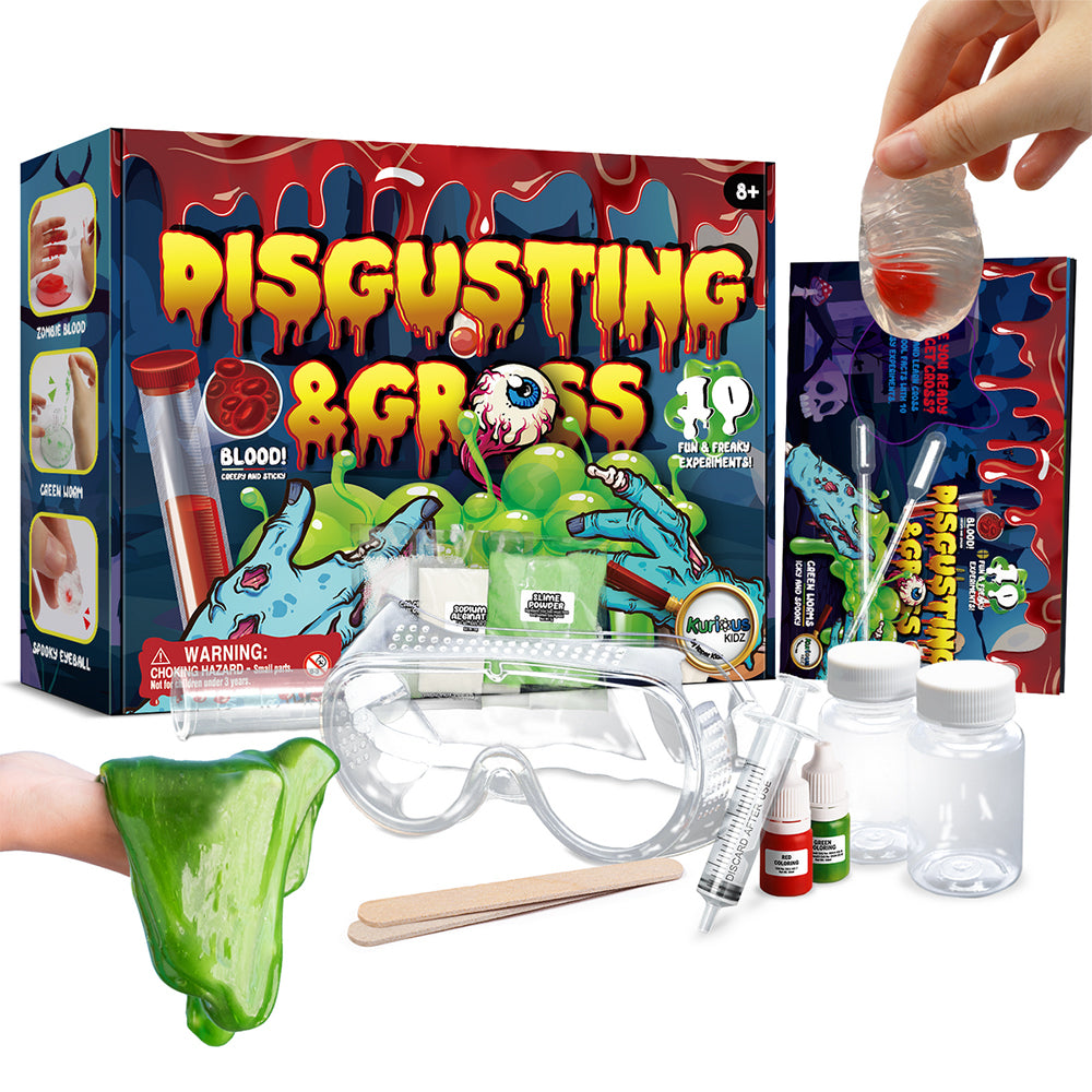 Kaper Kidz Disgusting And Gross Science Kit Kids/Childrens Toy 8Y+