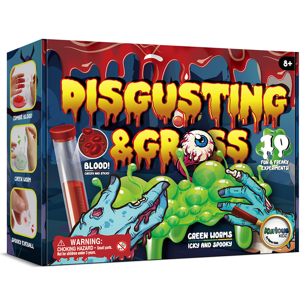 Kaper Kidz Disgusting And Gross Science Kit Kids/Childrens Toy 8Y+