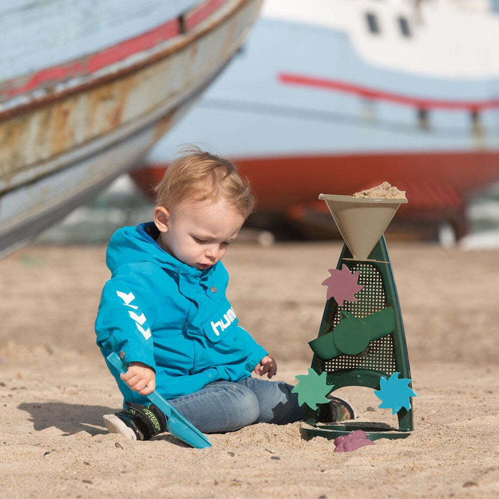 Dantoy Blue Marine Toys Sand & Water Mill Kids Sandpit Toy Set 2+