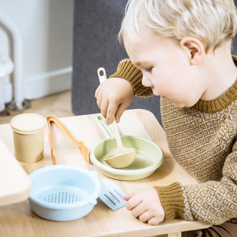 12pc Dantoy BIOplastic Kitchen Pretend Play Kids Toy Set 2y+