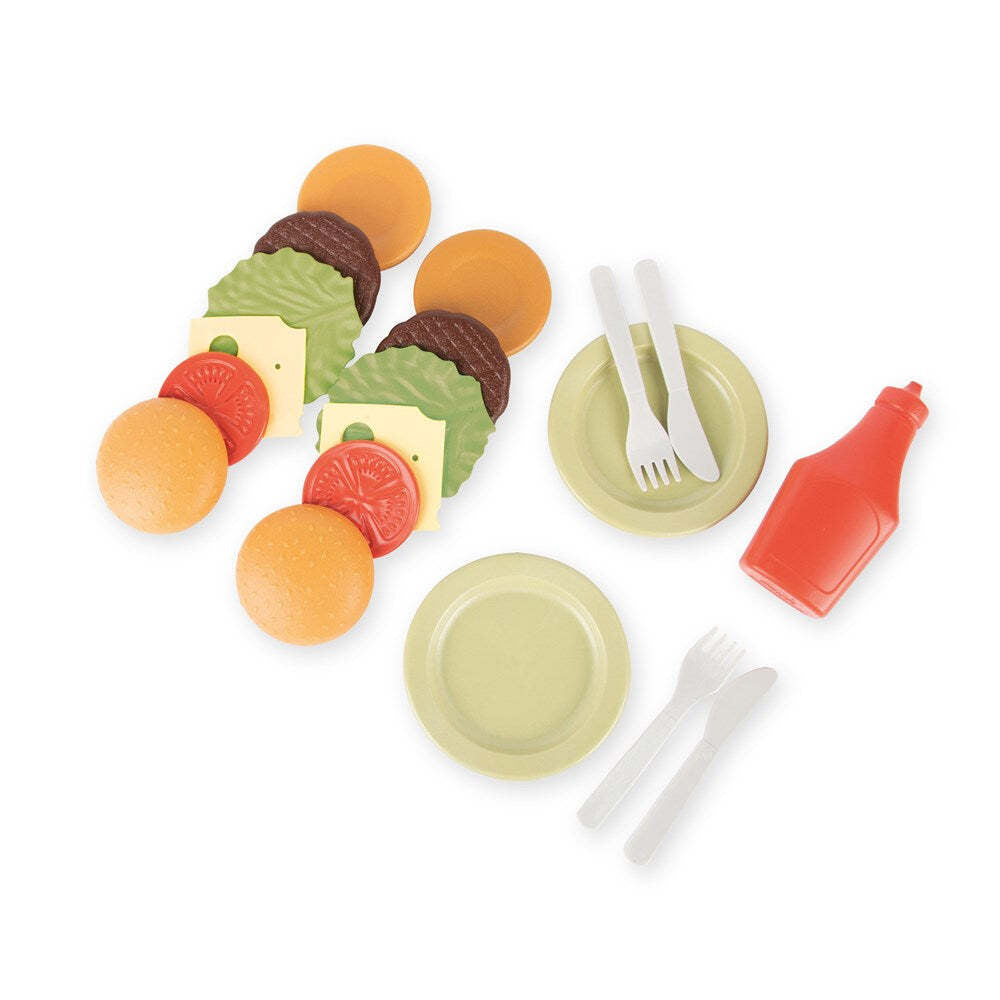 Dantoy BIOplastic Burger Kitchen Pretend Play Kids Toy Set 2y+