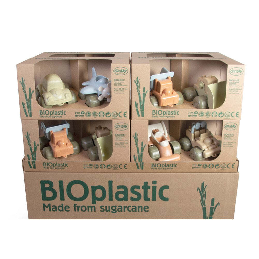 2pc Dantoy BIOplastic Vehicles Kids Sandpit Toy Set 2+