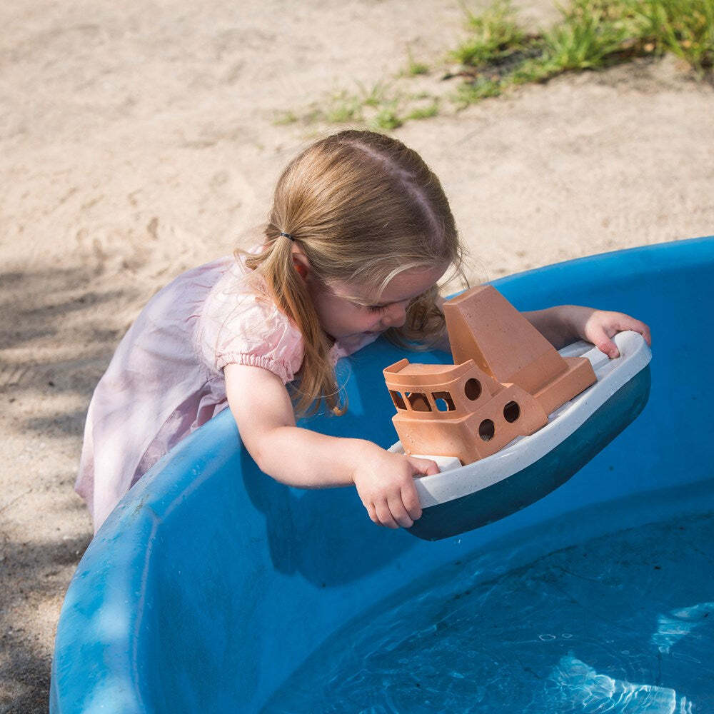 Dantoy BIOplastic Tuff Tuff Boat Kids 31cm Outdoor Toy 2+