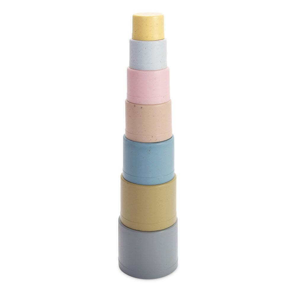 Dantoy Tiny BIOplastic Play Cups Kids/Children Stacking Toy Set 2y+