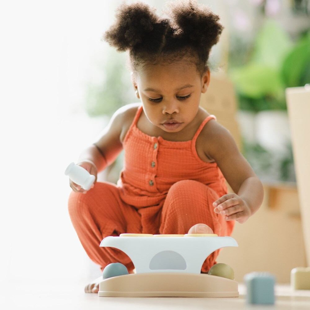 Dantoy Tiny BIOplastic Pounding Bench Kids Sensory Toy 2y+