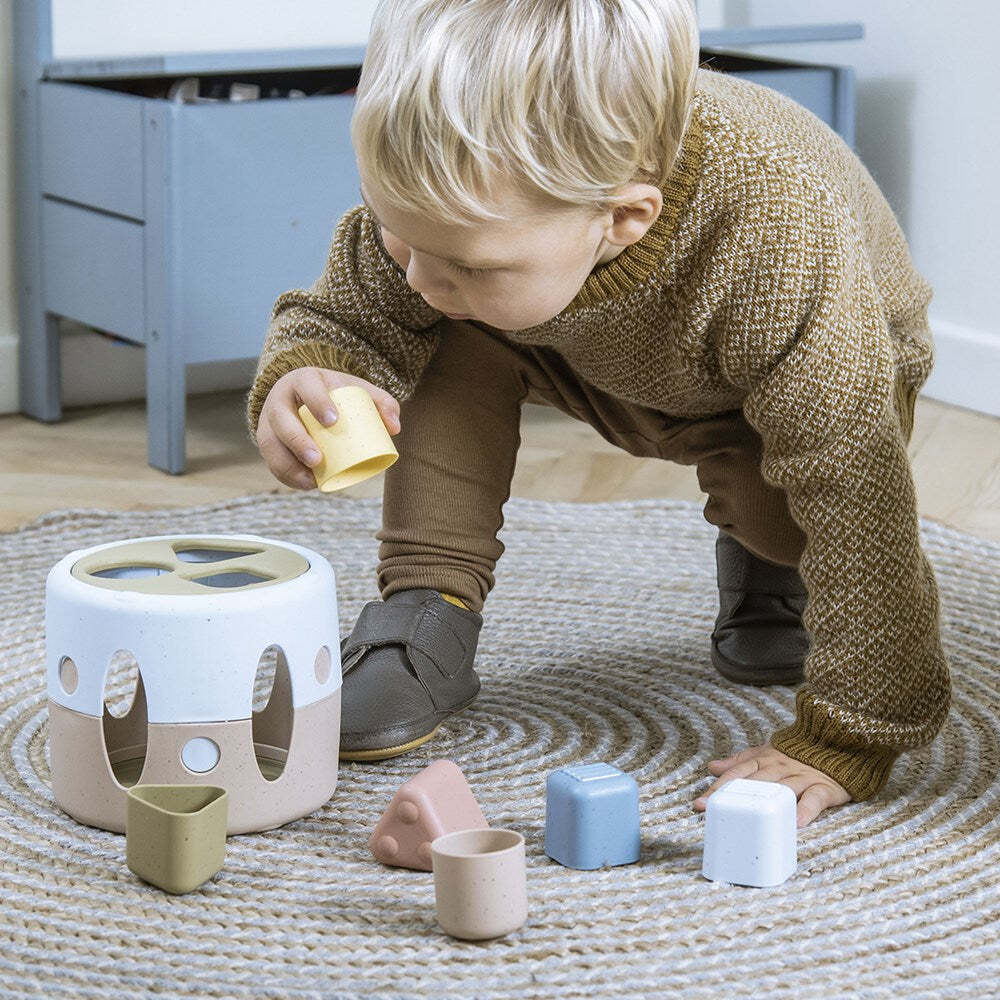 Dantoy Tiny BIOplastic Shape Sorter Kids Sensory Toy 2y+