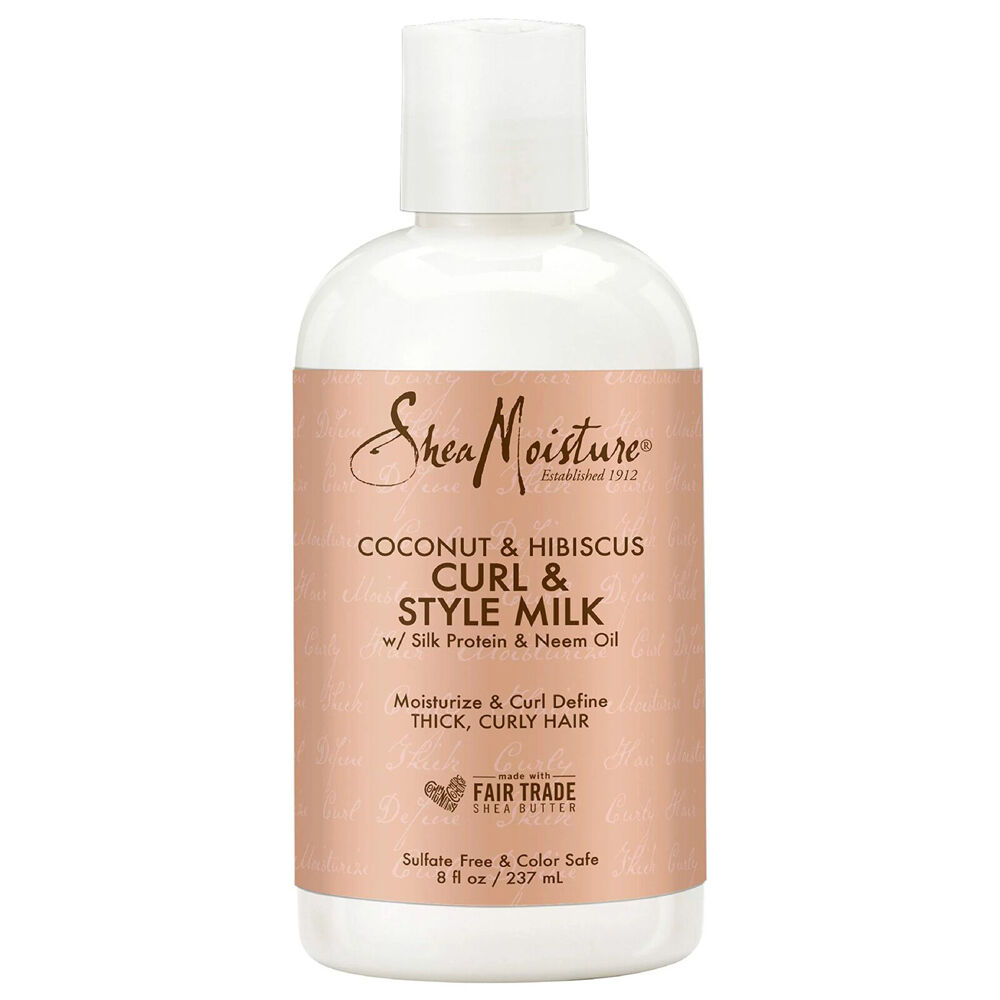 Shea Moisture Women's Coconut & Hibiscus Curl & Style Milk 237ml