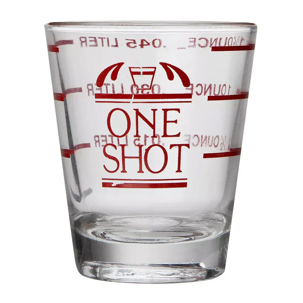 12PK Winex Oversize Shot Glass Drinking Barware Accessory Clear