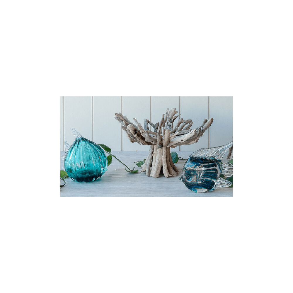 Darlin Handmade Driftwood Star Bowl Tray Home Office Decor 30x16cm